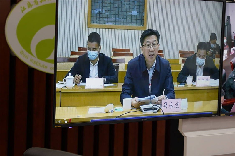 学校设立分会场参加厅属院校疫情防控工作视频调度会