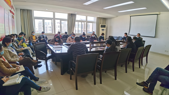 机电工程学院召开全院教职工大会