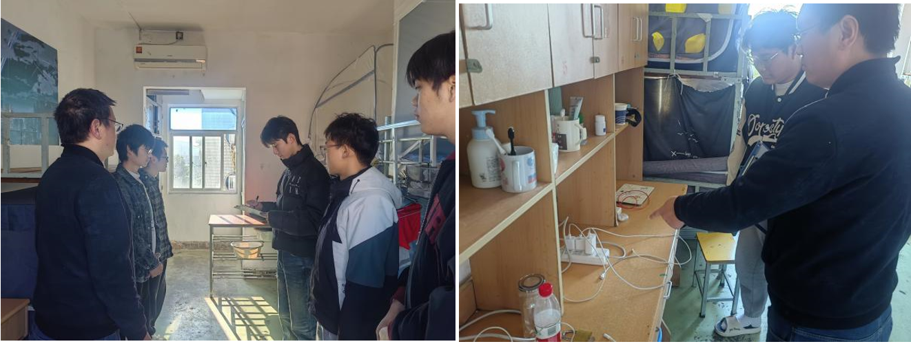 宿舍查危除患，防“患”无忧—我院22高职开展宿舍安全检查