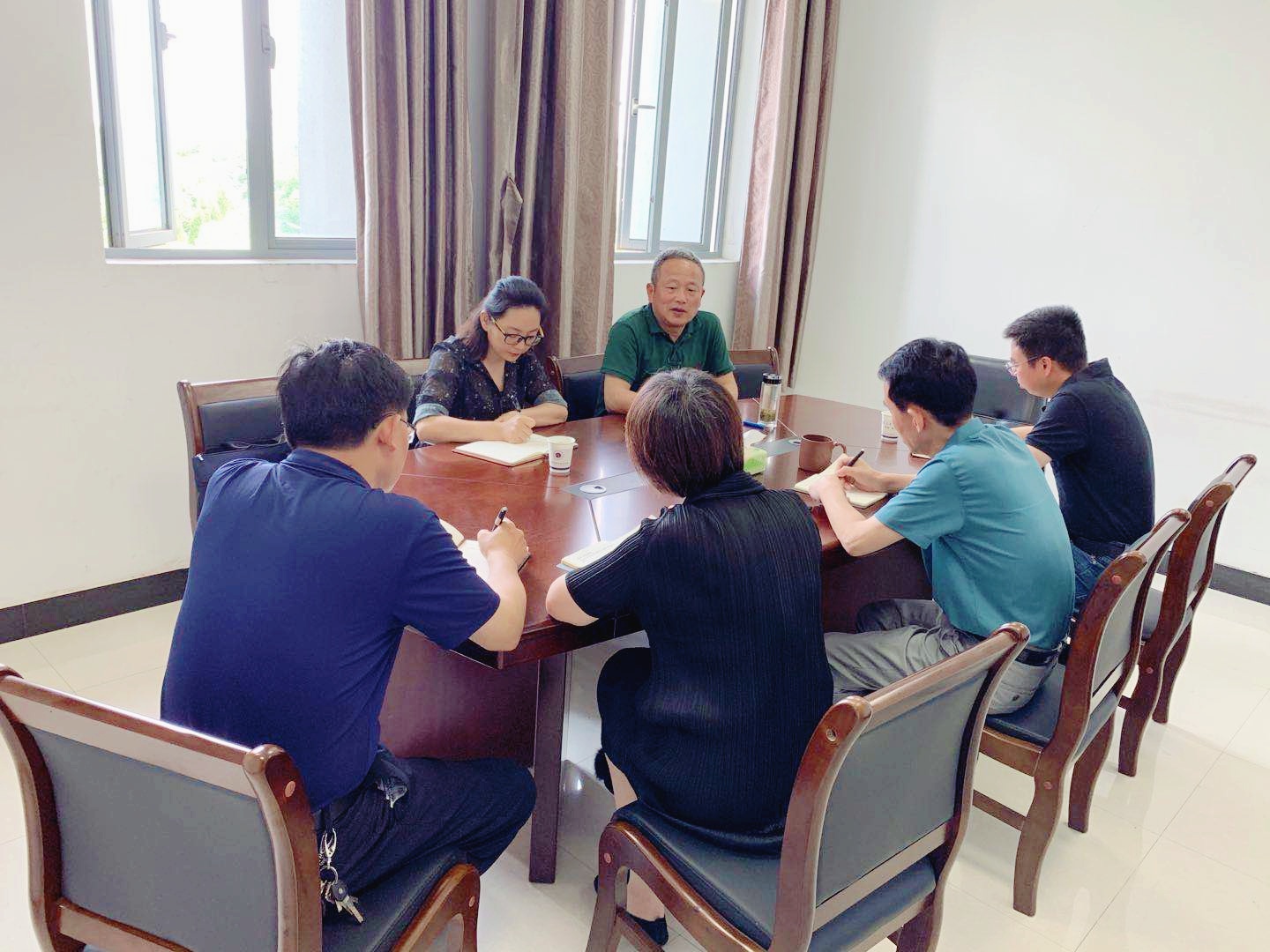 学校科技与合作处赴南京交院调研