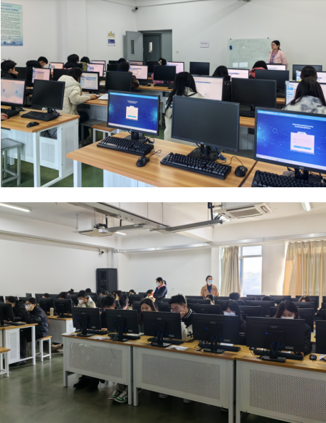 学院跨境电商、连锁经营与管理、金融事务三个专业 技能学测工作顺利完成