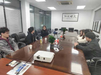 物流管理学院走访企业并看望顶岗实习学生